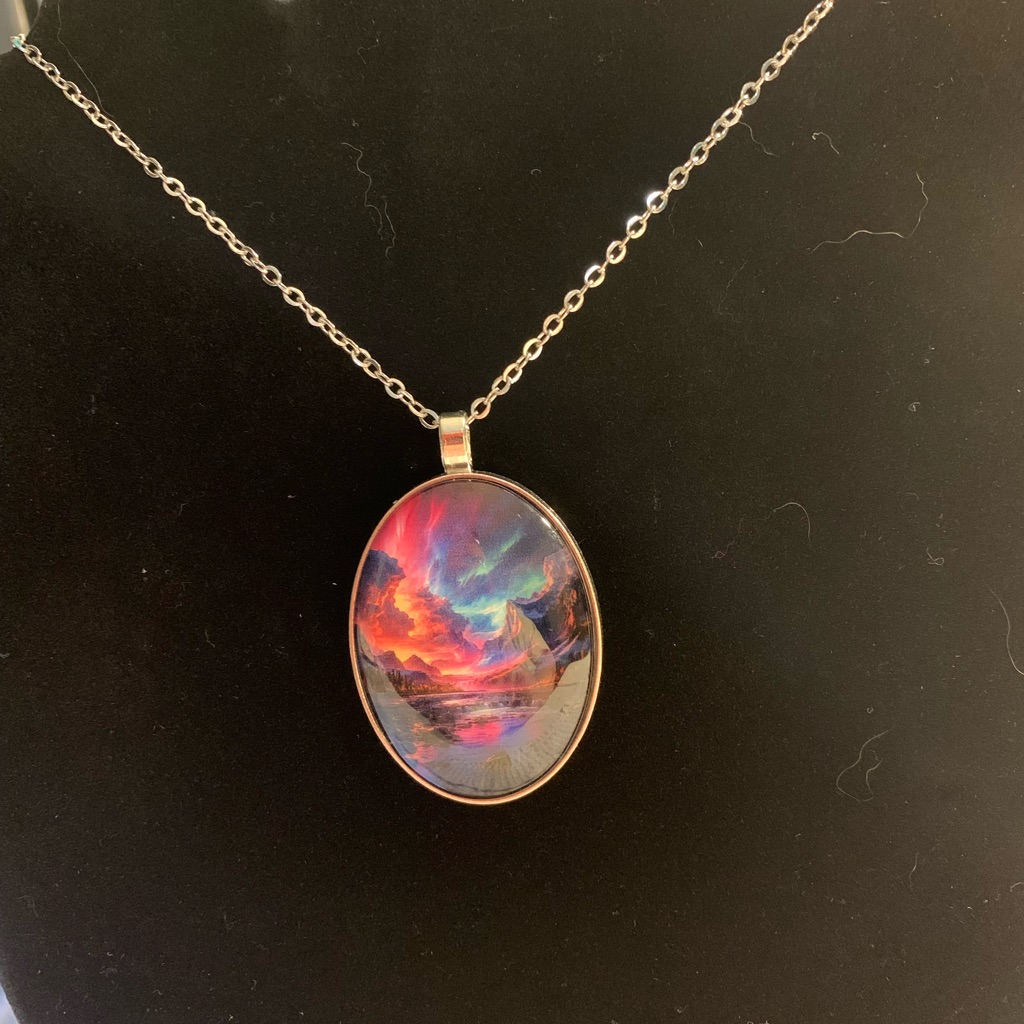 Colorful Pendant Necklace